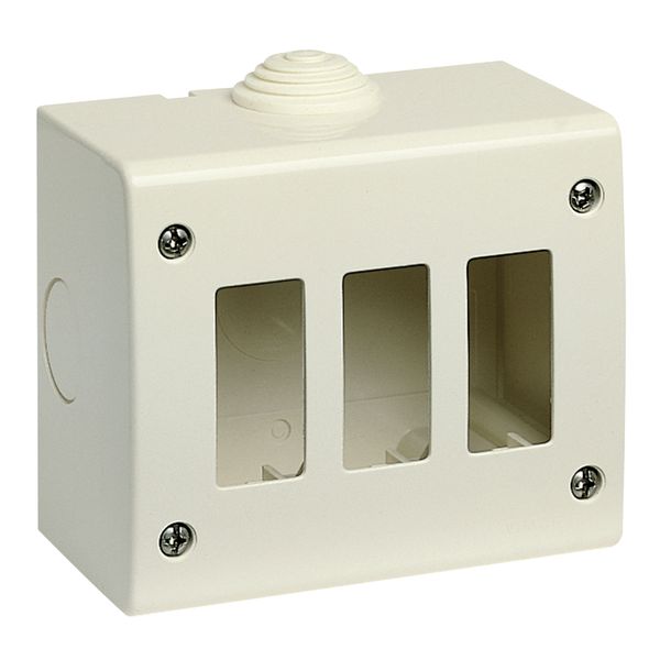 IP40 enclosure - 3M 8000 ivory image 1