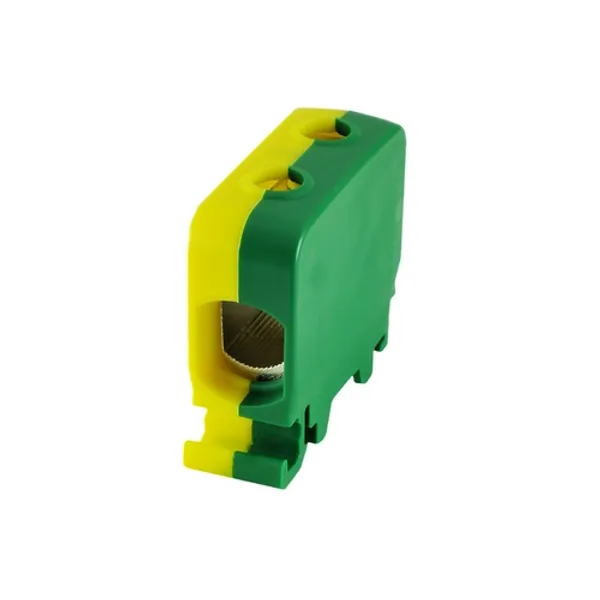 Rail-mounted screw terminal block AL, CU ZGG1x1,5-50z-g yellow-green image 2