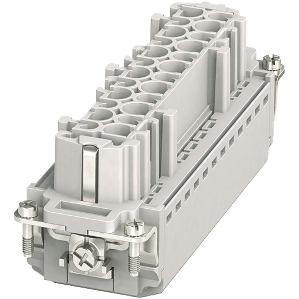 B24 female 10+2-pole, Push-in, 800/500 V, 16 A image 1