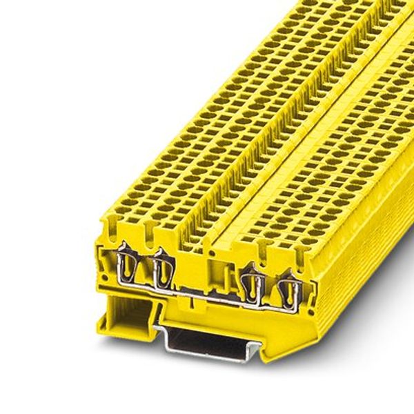 ST 2,5-QUATTRO YE - Feed-through terminal block image 1