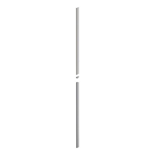 Flatwall - Lateral profile H240 cm - Aluminium image 1