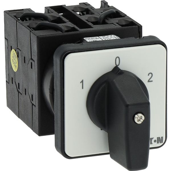 Multi-speed switches, T0, 20 A, flush mounting, 4 contact unit(s), Contacts: 8, 60 °, maintained, With 0 (Off) position, 1-0-2, Design number 8441 image 9