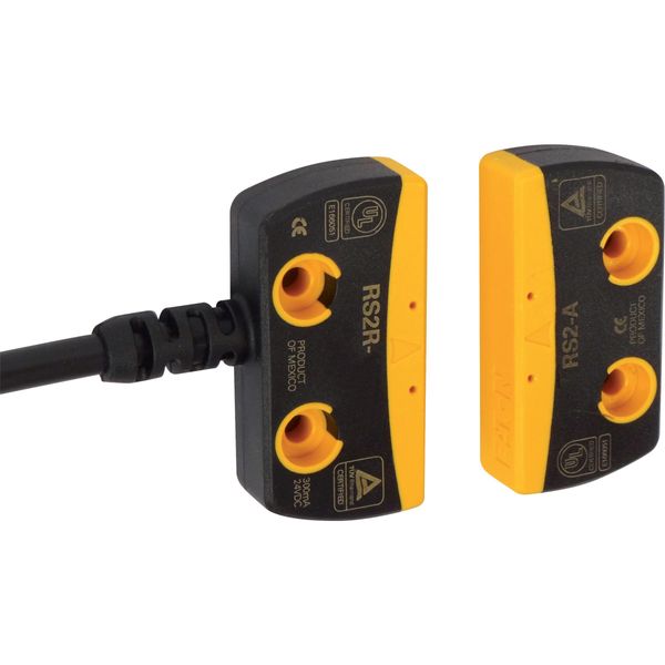 Safety switch, RS, 2 NC, Reed contacts, Ue 24 V DC, -10 - +55 °C, Plastic, 10 m connection cable, Sn 8 - 19 mm, R image 2