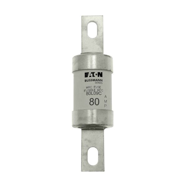 Fuse-link, low voltage, 80 A, AC 600 V, DC 250 V, HRCII-MISC, 21 x 127 mm, gL/gG, CSA image 7