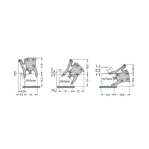 Test plug adapter suitable for 255, 256, 257 Series PCB terminal block image 4