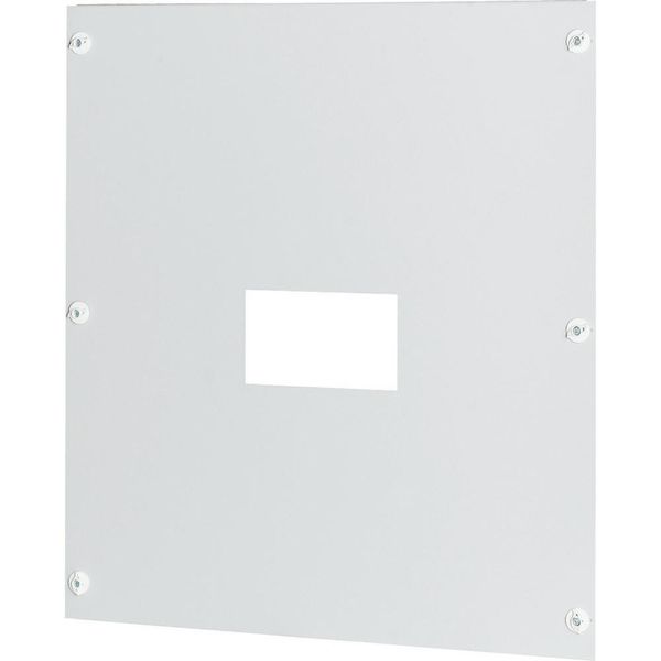 Front plate single mounting NZM4 for XVTL, vertical HxW=800x400mm image 3