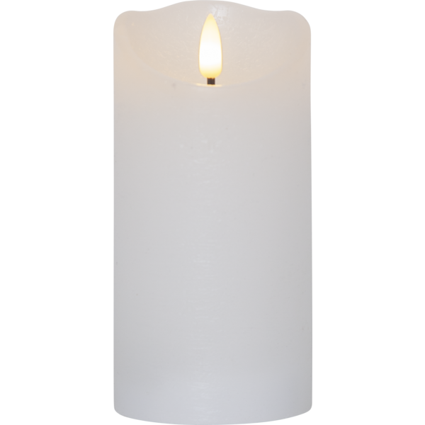 LED Pillar Candle Flamme Rustic image 1