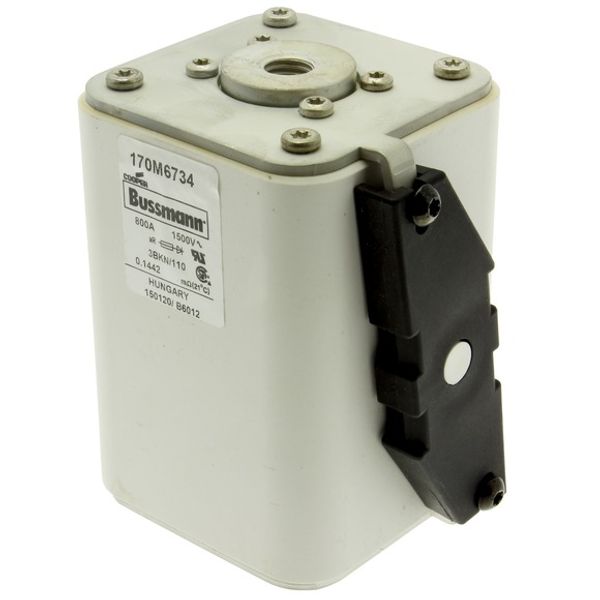 Fuse-link, high speed, 315 A, AC 1250 V, size 3, 76 x 92 x 159 mm, aR, IEC, UL, single indicator image 12