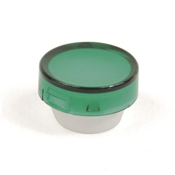 Allen-Bradley, 800B-ALA3, Green Lens Cap - Round image 1