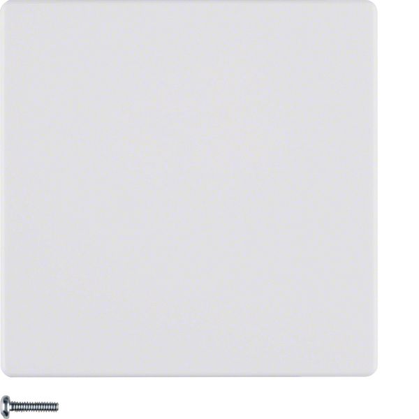 Button 1gang, Q.1/Q.3, p. white velvety image 1