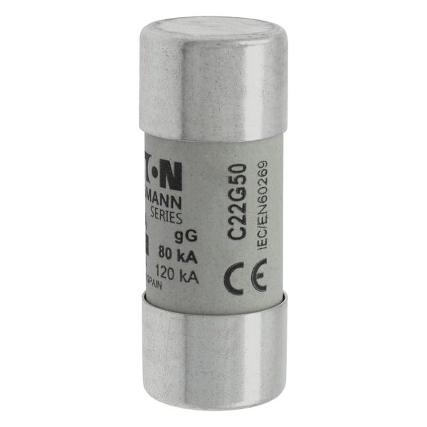 Fuse-link, LV, 50 A, AC 690 V, 22 x 58 mm, gL/gG, IEC image 10