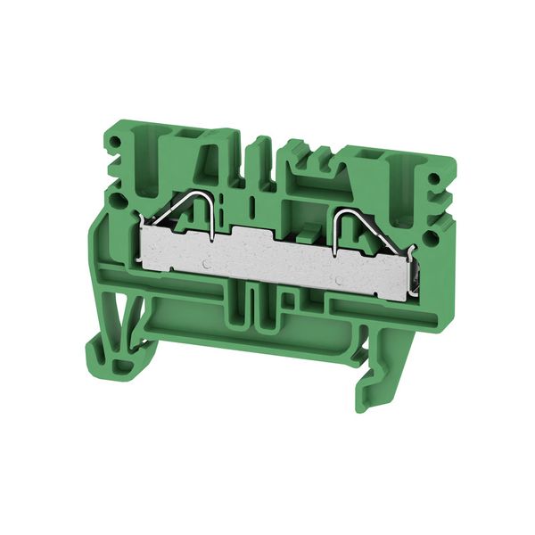 Feed-through terminal block, PUSH IN, 4 mm², 800 V, 32 A, Number of co image 1