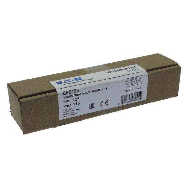 Fuse-link, LV, 125 A, AC 415 V, BS88/B2, 31 x 158 mm, gL/gG, BS image 9