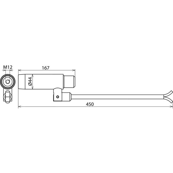 E-field sensor L 167mm for outdoor switchgears image 2