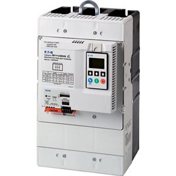 Soft starter, 420 A, 200 - 600 V AC, Us= 24 V DC, with control unit and pump algorithm, Frame size U image 1