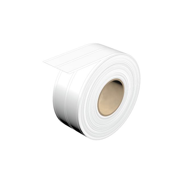 Device marking, Endless, Self-adhesive, 30000 x Vinyl film, white image 1