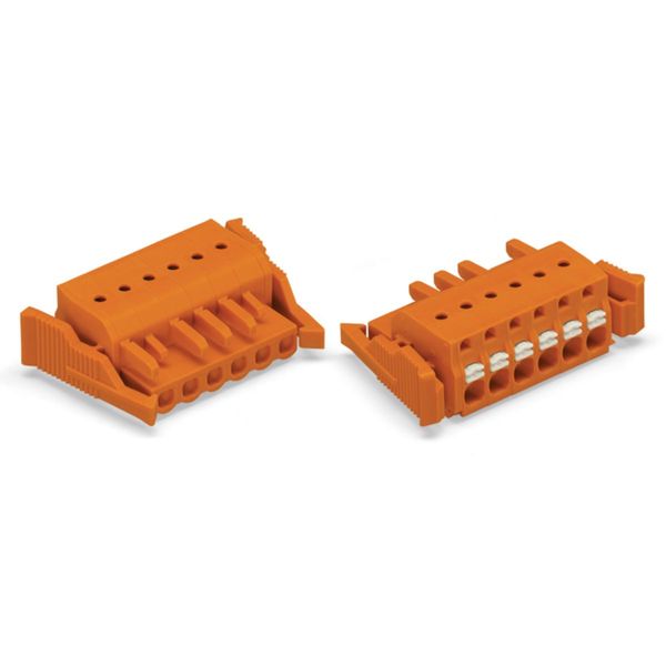 2231-320/037-000 1-conductor female connector; push-button; Push-in CAGE CLAMP® image 3