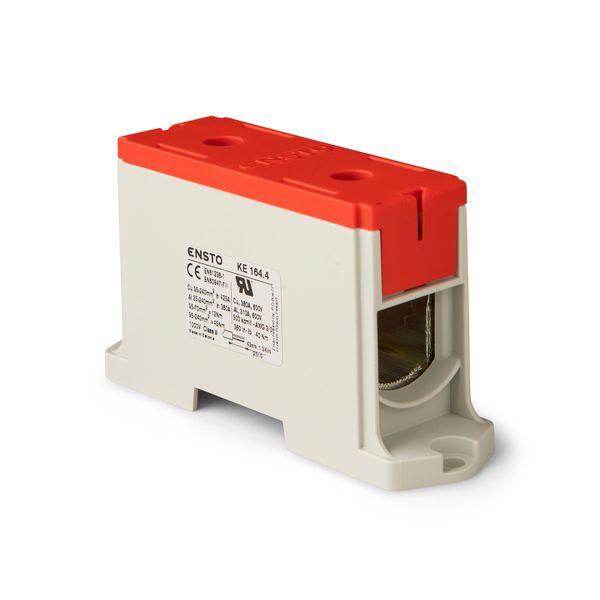 KE164.4 | Terminal block 1-pole, 240 mm², red image 1