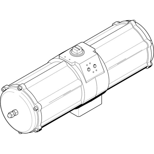 DAPS-1920-090-RS3-F16 Quarter turn actuator image 1