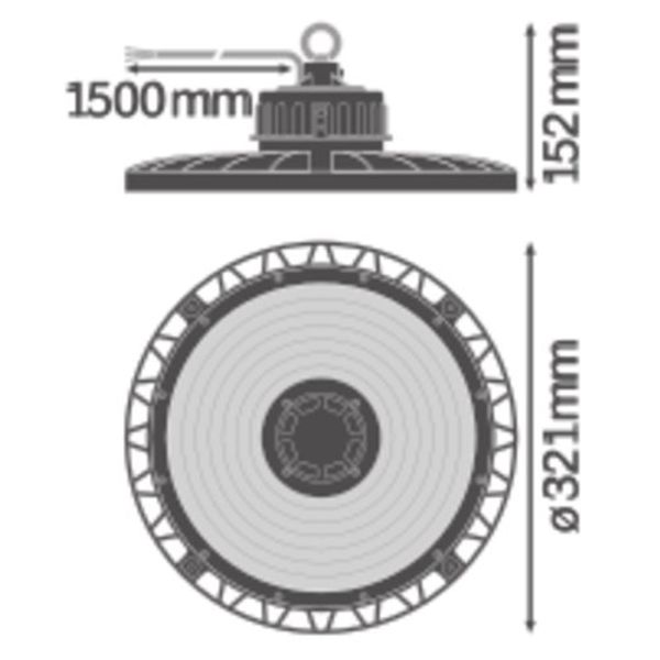 HIGH BAY GEN 4 147W 840 110DEG IP65 image 3