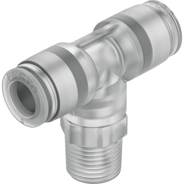 NPQP-T-R14-Q8-FD-P10 Push-in T-fitting image 1