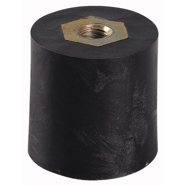 Isolator M10 x 40, black, H=40mm image 1