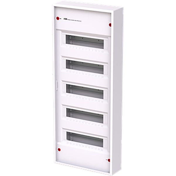 Consumer Unit, 60PLE 5R , Without Door , RAL9016 image 1