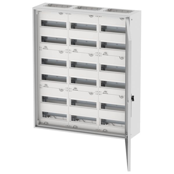 Wall-mounted enclosure EWK complete, IP31, 216 SU, protection class II, HxWxD=950x800x230mm image 6