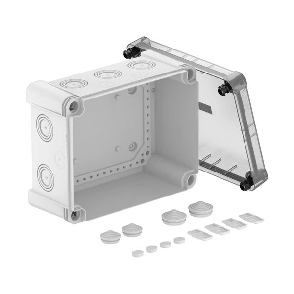 X16 LGR-TR Junction box with transparent lid 240x191x125 image 1