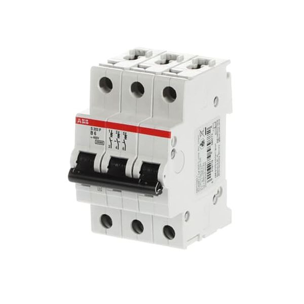 S203P-B6 Miniature Circuit Breaker - 3P - B - 6 A image 2