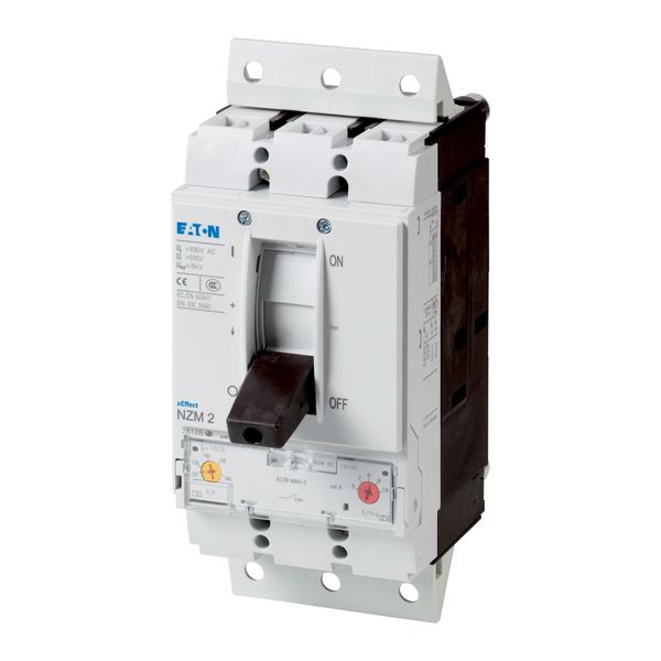 Circuit breaker 3-pole 125A, system/cable protection, withdrawable uni image 7