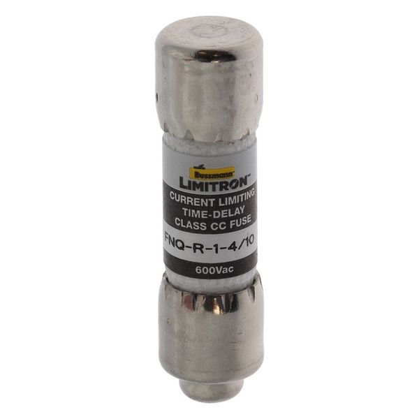 Fuse-link, LV, 1.4 A, AC 600 V, 10 x 38 mm, 13⁄32 x 1-1⁄2 inch, CC, UL, time-delay, rejection-type image 5
