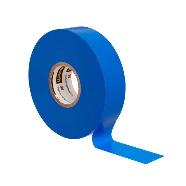 Scotch® Vinyl Color-Coding Electrical Tape 35, Blue, 19 mm x 20 m image 5