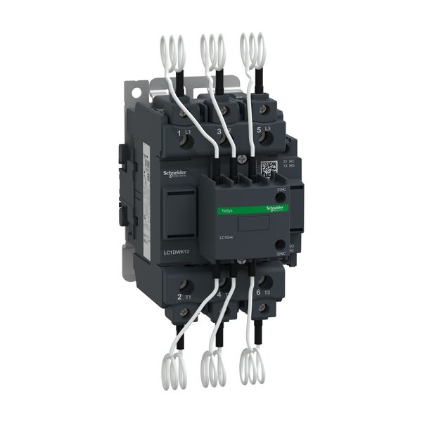 Capacitor contactor, TeSys Deca, 63 kVAR at 400 V/50 Hz, coil 380 V AC 50/60 Hz image 3