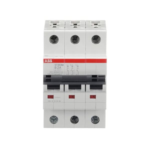 ST203M-B2 Miniature Circuit Breaker - 3P - B - 2 A image 1