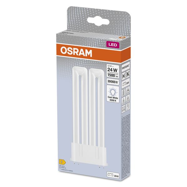 OSRAM DULUX LED F EM & AC MAINS 12W 840 2G10 image 13
