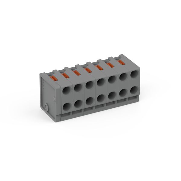 252-307 2-conductor female connector; push-button; PUSH WIRE® image 1
