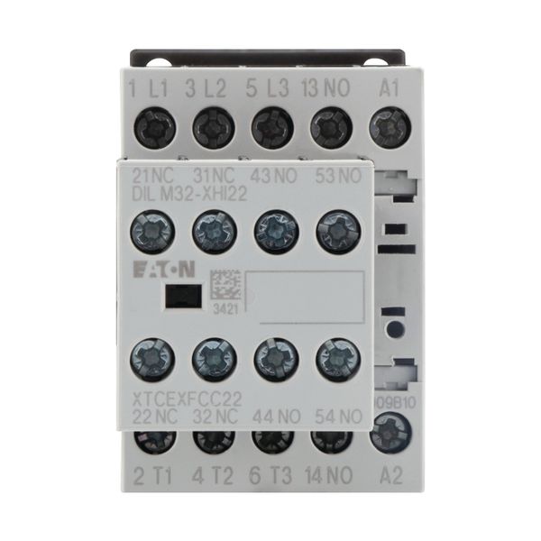 Contactor, 380 V 400 V 4 kW, 3 N/O, 2 NC, 24 V DC, DC operation, Screw terminals image 13