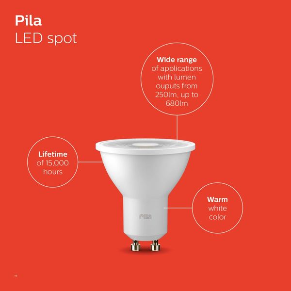 Pila Luminaires, Waterproof, 53 W, L1500 mm, 6000 lm, 4000 K, Symmetrical, Opal, IP65, IK08 image 4