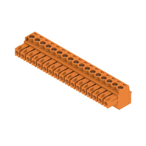 PCB plug-in connector (wire connection), 3.81 mm, Number of poles: 17, image 4