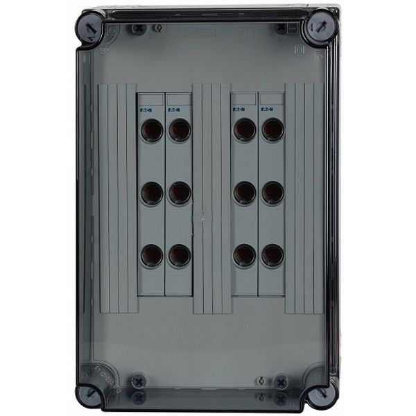 D02 enclosure with 4x D02-Slide-Fuse-Base, MB 250A, 3-pole image 1