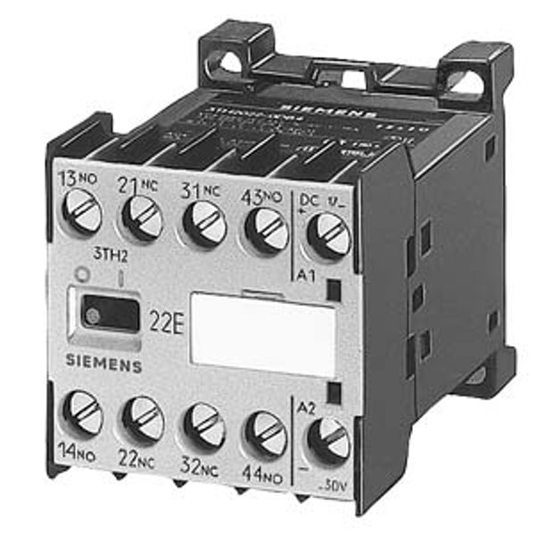 Power contactor 31E EN 50 011 3NO+1NC 24VDC image 1