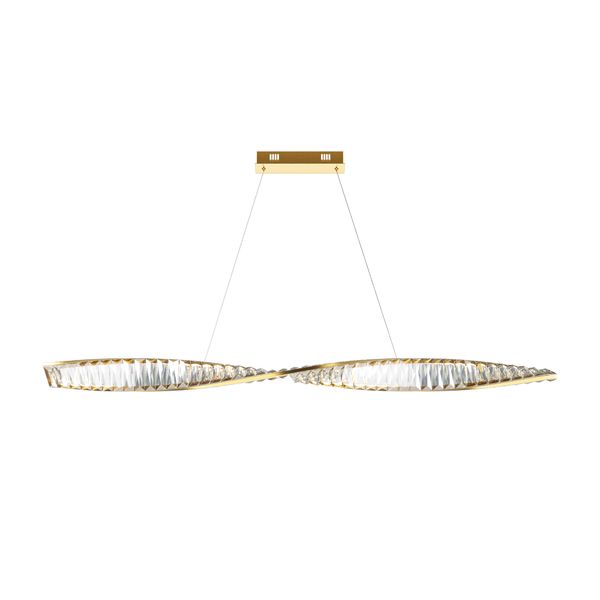 Pendant Krone Pendant lamp Brass image 1