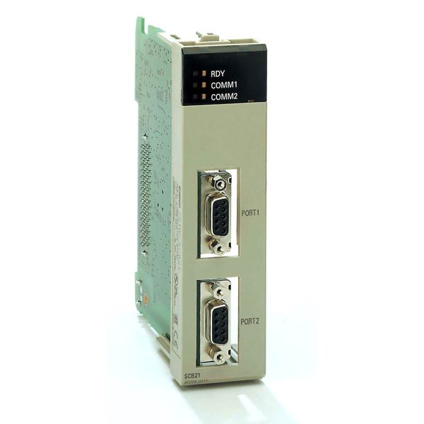 Serial communications board, 2 x RS-232C ports, supports protocol macr image 1