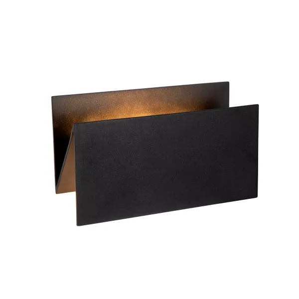 Lucide SWINDON - Wall light Outdoor - LED - 1x15W 2700K - IP54 - Black image 1