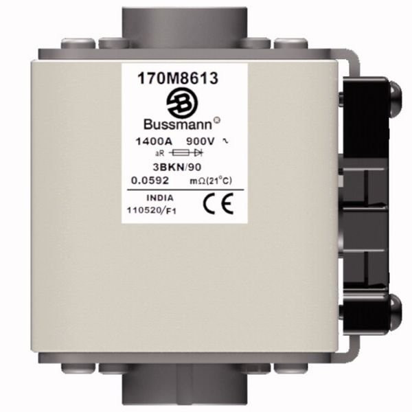 Fuse-link, high speed, 315 A, AC 1000 V, DIN 3, 74 x 92 x 138 mm, aR, DIN, IEC, single indicator image 10