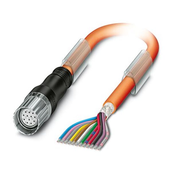 Cable plug in molded plastic image 1