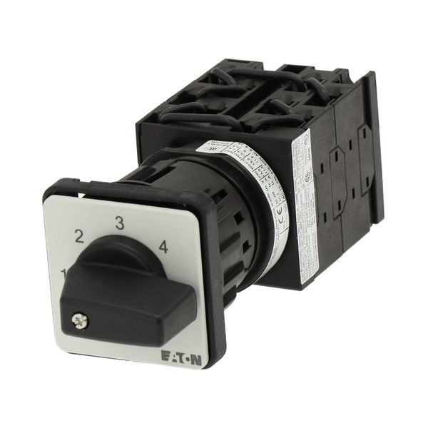 Step switches, T0, 20 A, centre mounting, 3 contact unit(s), Contacts: 5, 45 °, maintained, Without 0 (Off) position, 1-5, Design number 179 image 9