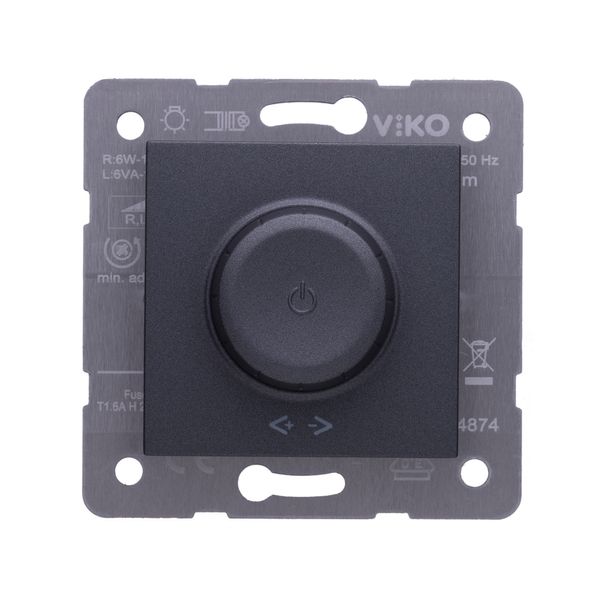 Novella-Trenda Dark Grey Pro Dimmer RC 400W image 1