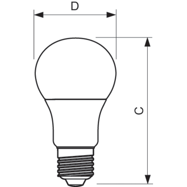 MAS LEDbulb DT 8.5-60W E27 A60 CL image 2